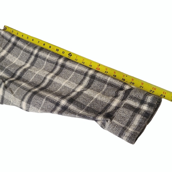 Abercrombie & Fitch 90's Oversized ShirtFlannel Long Sleeve Plaid Button Down - Picture 6 of 9